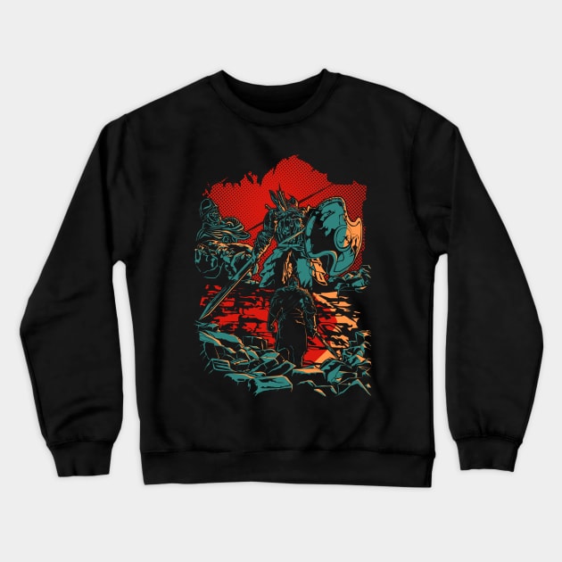 The Pursuer Crewneck Sweatshirt by RarieDash